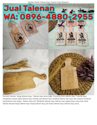 Ö896_488Ö_2955 (WA) Talenan Hias Bunga Talenan Kayu Hias