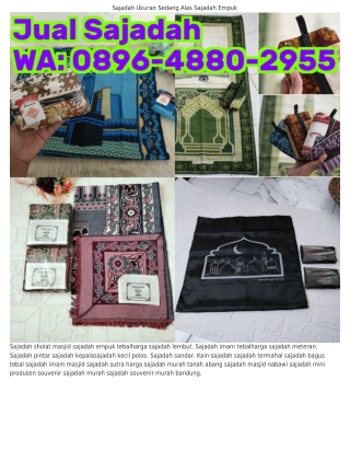 ౦89Ꮾ·Կ88౦·ᒿ955 (WA) Sajadah Kiswah Premium Beli Sajadah