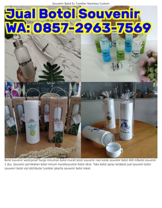 Ö85ᜪ_29Ꮾ3_ᜪ5Ꮾ9 (WA) Jual Botol Plastik Murah Jogja Botol Souvenir 500ml