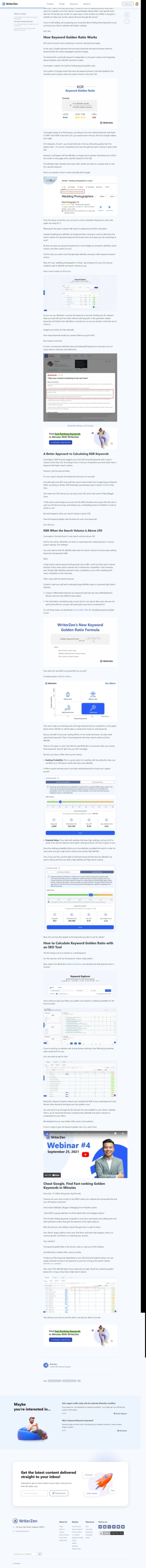 WriterZen - Keyword Golden Ratio_ How to Find Fast-Ranking Keywords