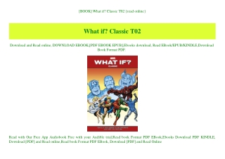 [BOOK] What if Classic T02 {read online}