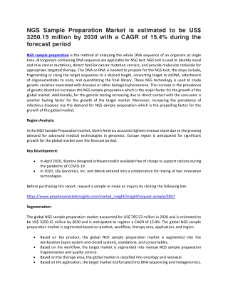 NGS Sample Preparation Market