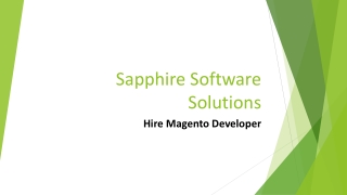 Hire Magento Developers | Hire Magento Programmer In India, USA