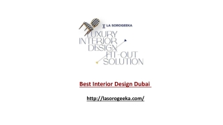 Best Interior Design Dubai