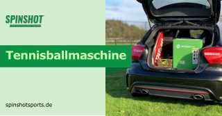 Tennisballmaschine in Premium-Qualität