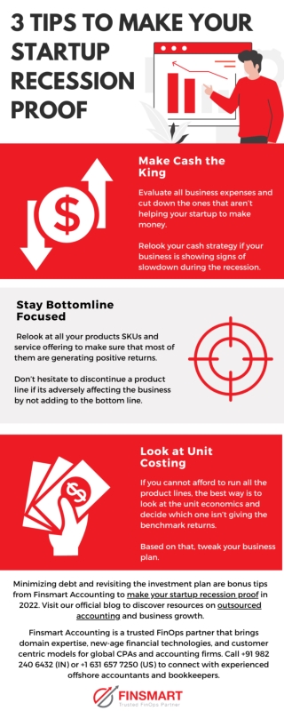 Tips to Make Your Startup Recession-proof: Finsmart Accounting