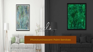 Get Premium Photoluminescent Decor Painting Services In Orange County