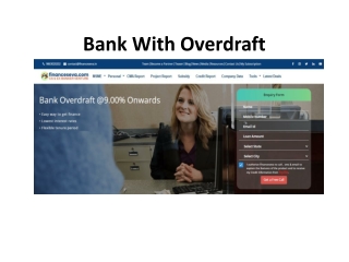 Bank With Overdraft