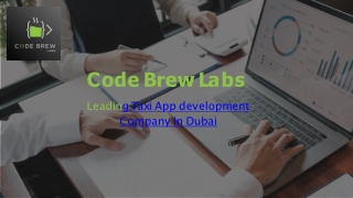 Best Taxi Dispatch Software Solutions - Code Brew Labs