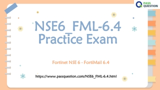 Fortinet NSE6_FML-6.4 Practice Test Questions