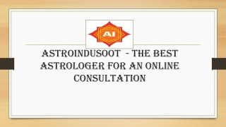Astroindusoot  - the best astrologer for an online consultation