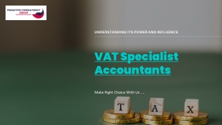 VAT Specialist Accountants -Proactive Consultancy Group