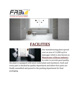 FACILITIES