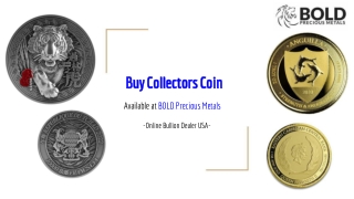 Buy Collectible Coins at BOLD Precious Metals