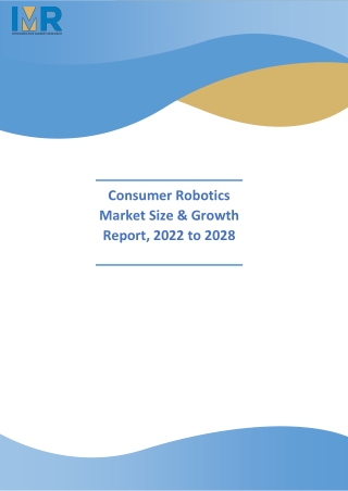 Consumer Robotics market