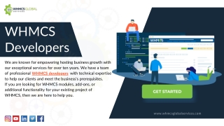 Whmcs Developers