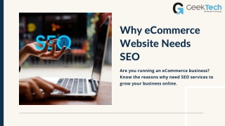 Why eCommerce Website Needs SEO