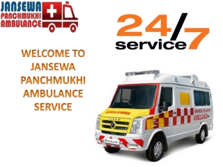 Get Jansewa Panchmukhi Road Ambulance Service in Bihta and Kankarbagh at Your Doorstep