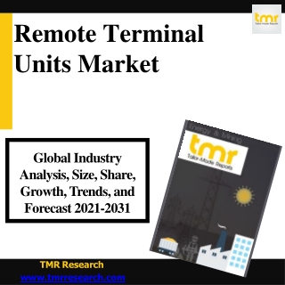 Remote Terminal Units - Upcoming trends for the growth