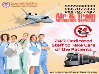 Hire Most Advanced Panchmukhi Air Ambulance Services in Patna and Ranchi