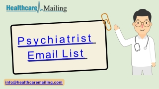 Psychiatrist Email List