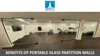 Benefits of Portable Glass Partition Walls