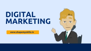 Digital marketing training