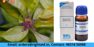 SBL Rauwolfia Serpentina Used To Reduce High Blood Pressure, Restlessness And Sleeplessness