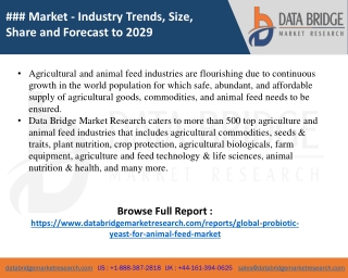 Recent innovation & trends in Emerging Technologies in Animal Feed Market