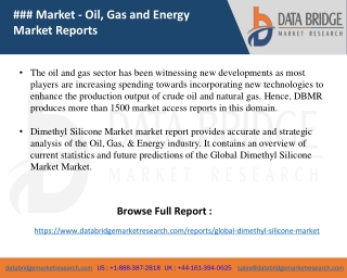 Recent innovation & upcoming trends of Dimethyl Silicone Market