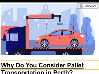 Why Do You Consider Pallet Transportation in Perth