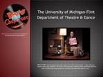 The University of Michigan-Flint Department of Theatre Dance