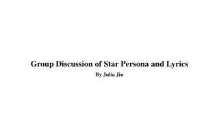 star persona