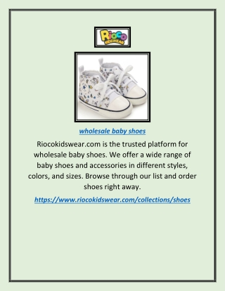 wholesale baby shoes  1.1