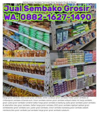 ౦882~1Ϭ2ᜪ~1Կ9౦ (WA) Grosir Sembako Bandung Terdekat Grosir Sembako Padang