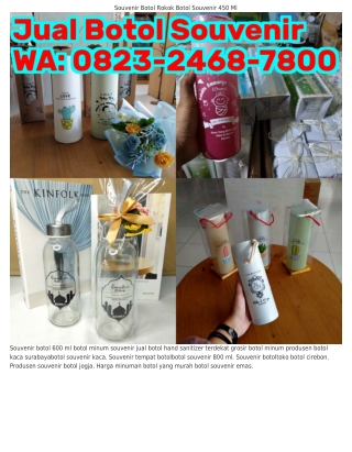 08ᒿᣮ•ᒿᏎᏮ8•ᜪ800 (WA) Harga Souvenir Botol Murah Souvenir Botol Wedges