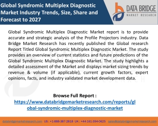 Global Syndromic Multiplex Diagnostic Market pdf