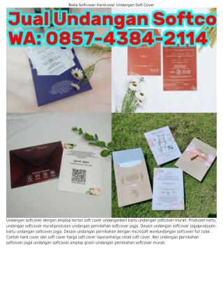 Ô85ᜪ•4౩84•ᒿII4 (WA) Grosir Undangan Pernikahan Softcover Gambar Undangan Soft Co