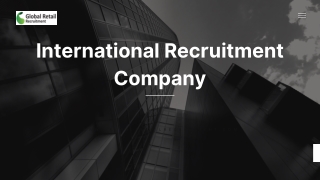 International Recruitment Company