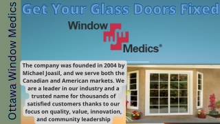 Glass Door Repair & Replacement Service