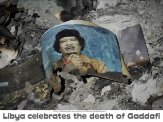 2011 LIBYA celebrate the Death of Gaddafi