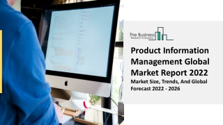 Product Information Management Market Trends, Demand And Outlook Forecast 2030