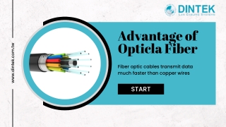 Advantage of Opticla Fiber