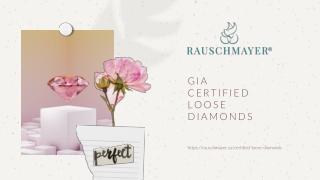 Gia Certified Loose Diamonds