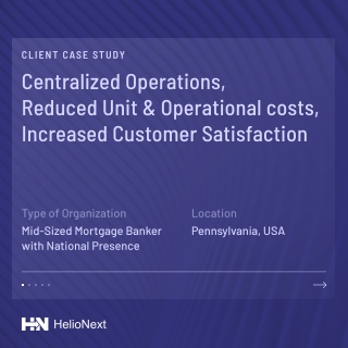 Centralized Operations, Reduced Unit and Operational Costs