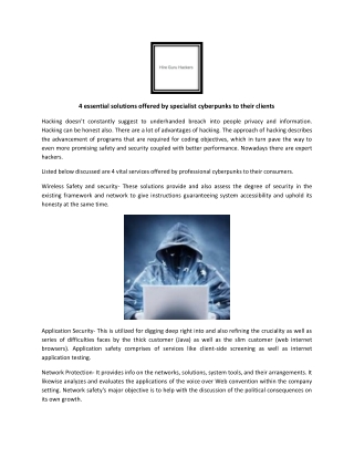Genuine Hackers For Hire - Hire Guru Hackers