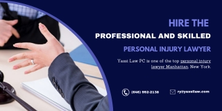 Hire The Professional and Skilled Personal Injury Lawyer
