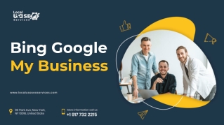 Bing Google My Business - LOCAL USA SEO SERVICES