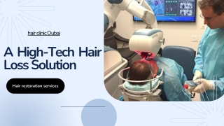 A High-Tech Hair Loss Solution