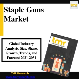 Staple Guns - New Investment Opportunities